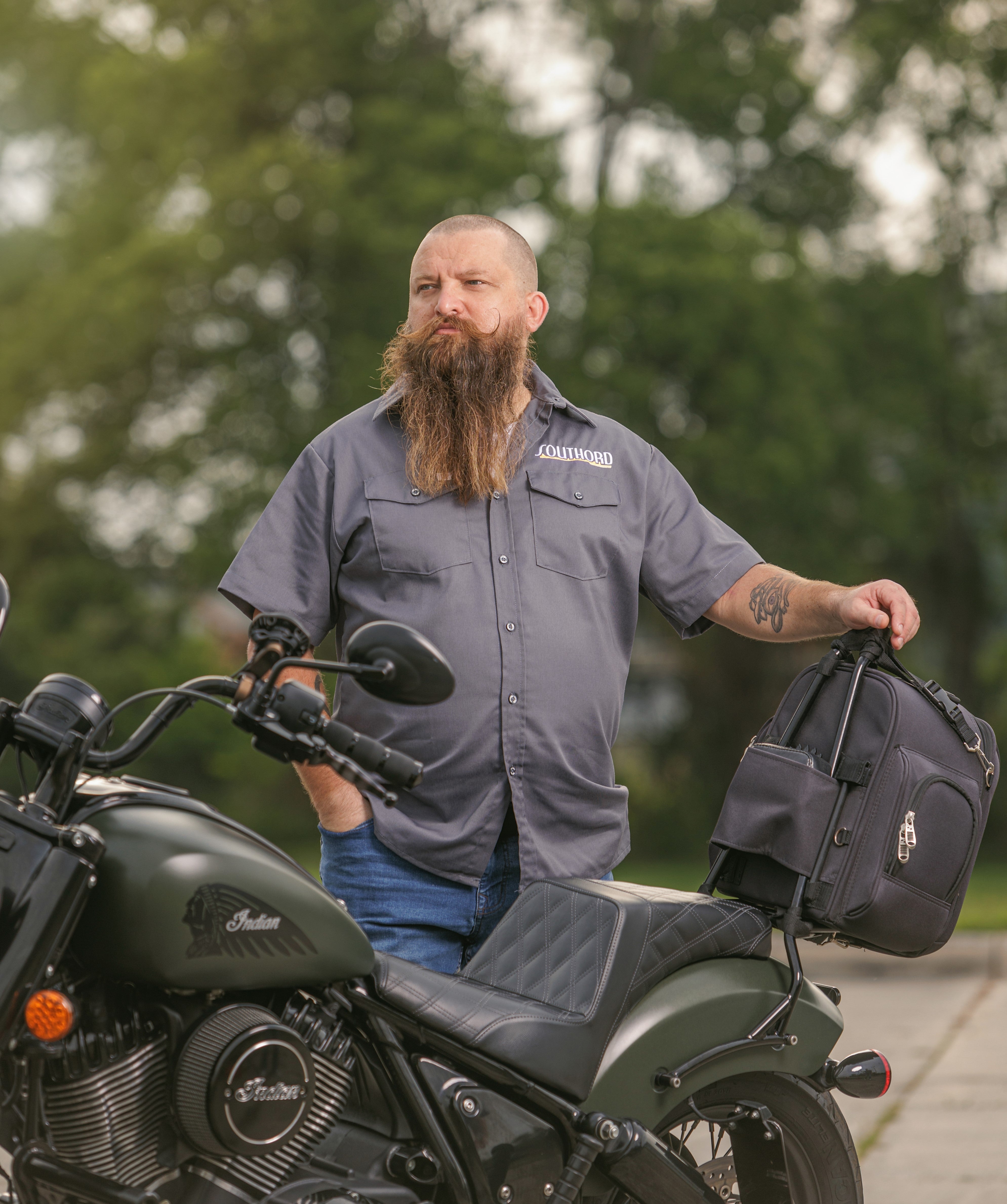 The SouthOrd Work Shirt | Locksmith Button-Up Work Shirt