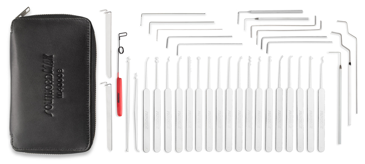 New! M4000B Ultra-Thin MAX High Yield Lock Pick Set (.020”) – SouthOrd