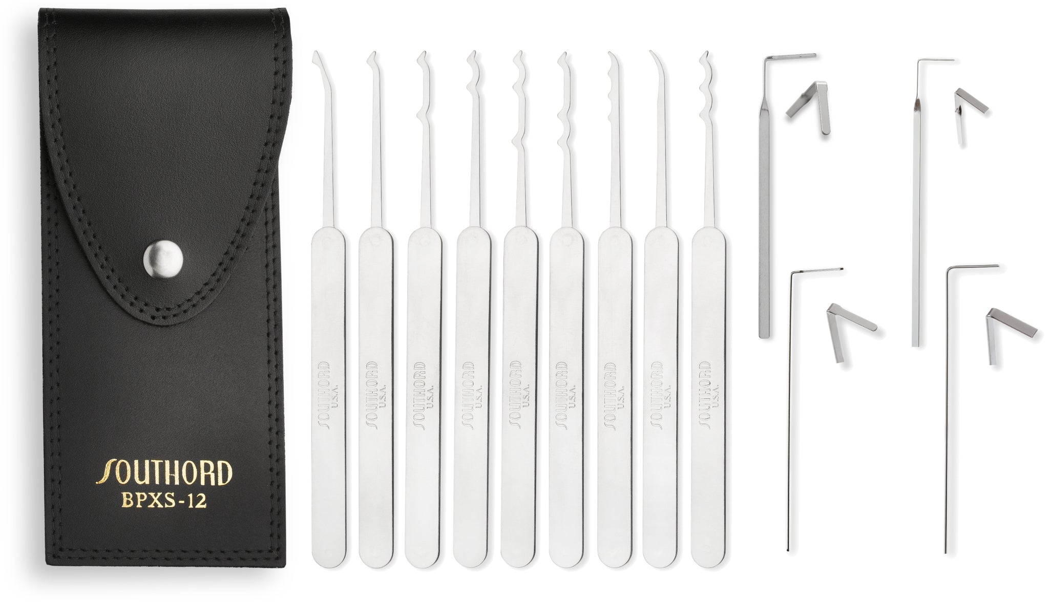 SouthOrd Pagoda Lock Pick Set - BPXS-12