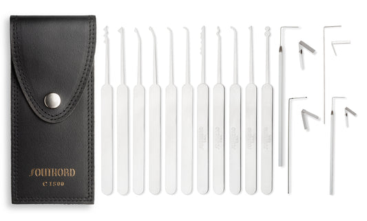 15-Piece Slim Line Lock Pick Set - C1500