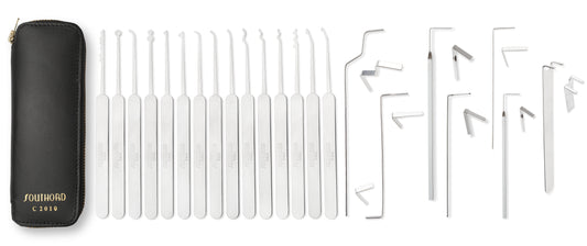 Twenty-Two Piece Slim Line Lock Pick Set - C2010