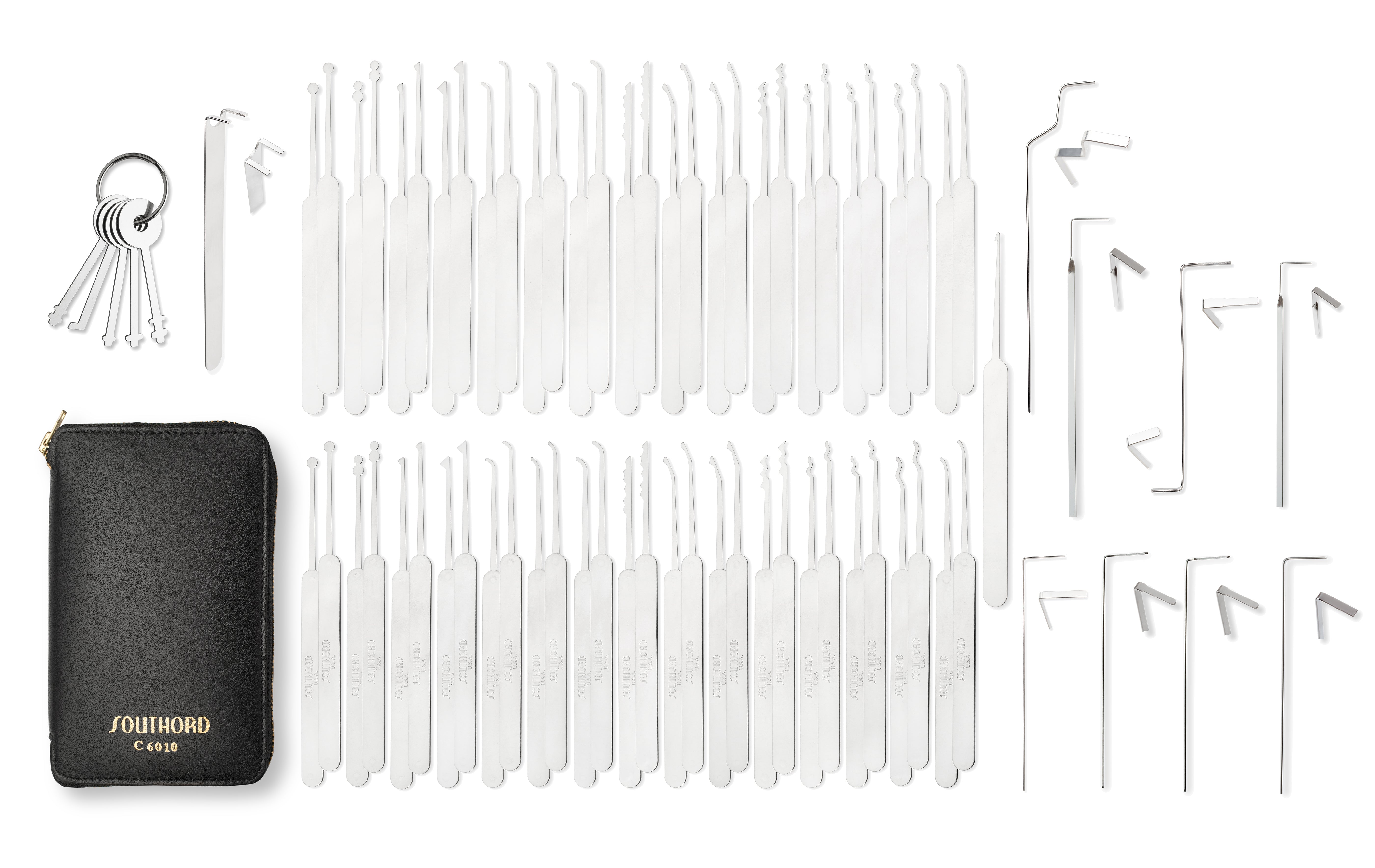 Seventy-Five Piece Slim Line Lock Pick Set - C6010 – SouthOrd