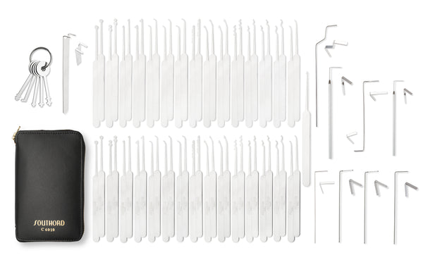 Seventy-Five Piece Slim Line Lock Pick Set - C6010