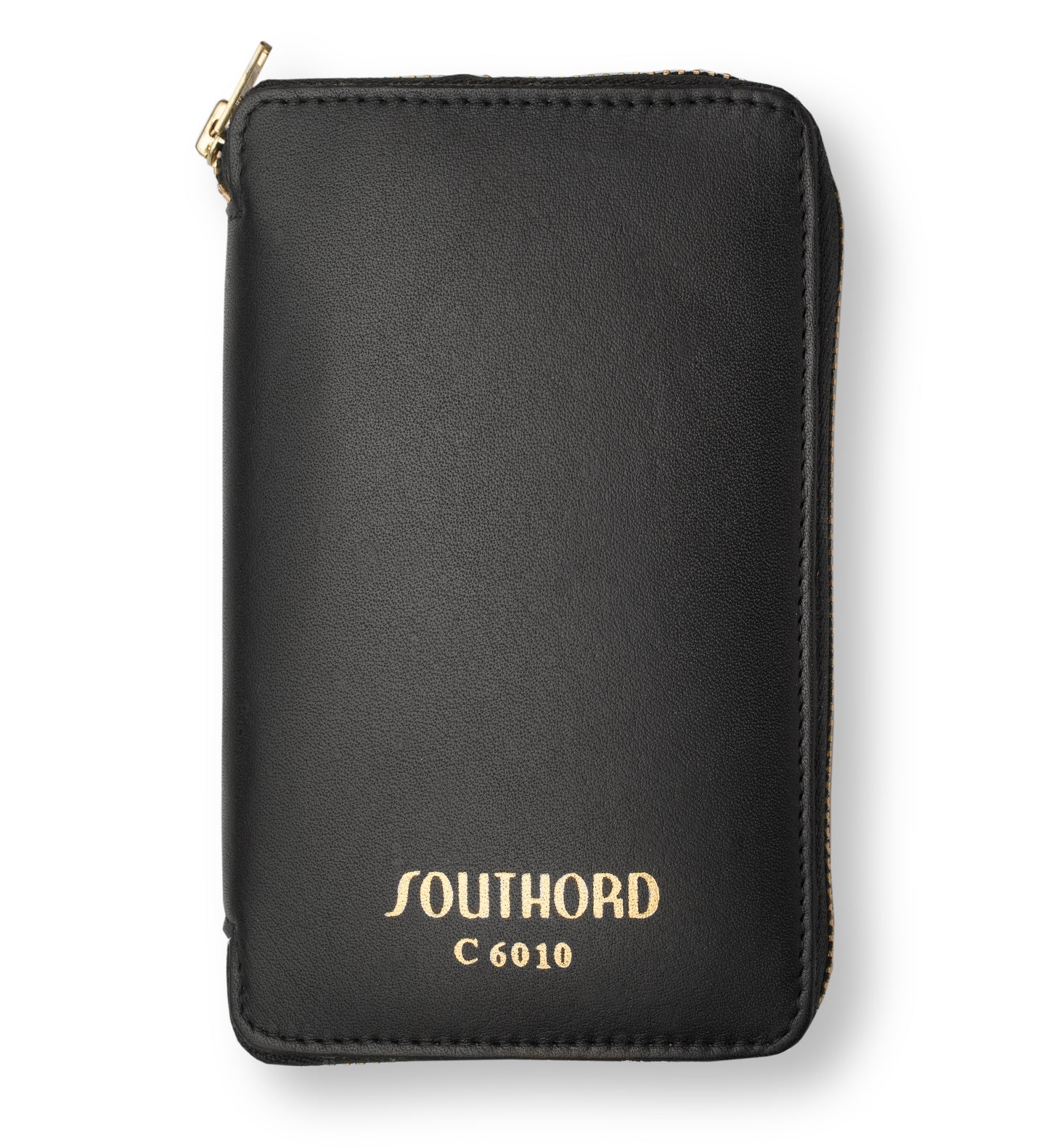 Leather-Lined Zippered Deluxe Lock Pick Case - C-6010C