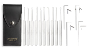 14-Piece Lock Pick Set With Metal Handles - MPXS-14