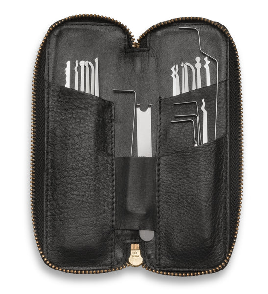 Leather Lock Pick Case for MPXS-20 Lock Pick Set - MPXS-20C