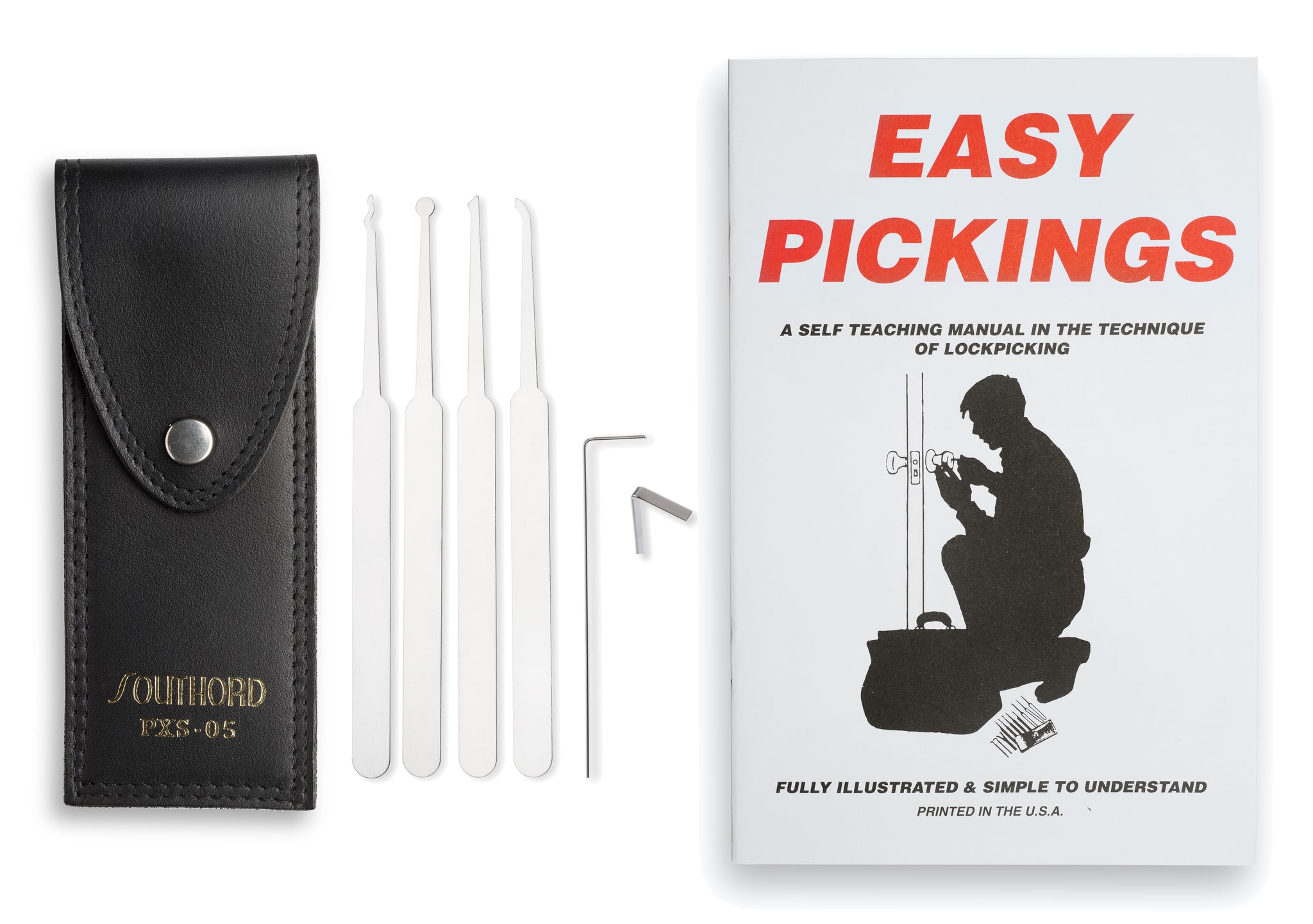 Repinnable Locksmith School-In-A-Box Lock Picking Training Kit