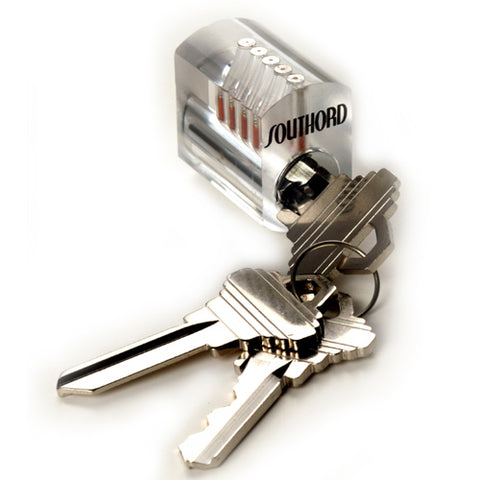Visible Cutaway Practice Lock w/ Standard Pins - ST-34